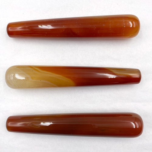 Round Slender Wands - Carnelian