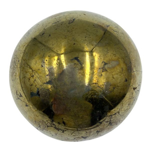 Gemstone Spheres - Gold Chalcopyrite Large