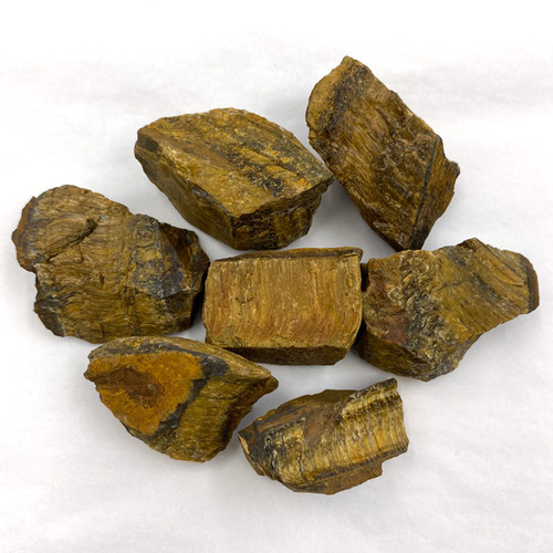 Bulk Rough Minerals - Gold Tigereye (2.2 lb)