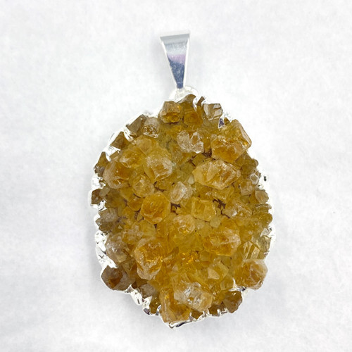 Citrine Cluster Pendant - Oval Citrine Cluster Pendant - Oval