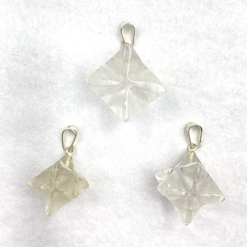 Merkaba Pendant - Clear Quartz Merkaba Pendant - Clear Quartz