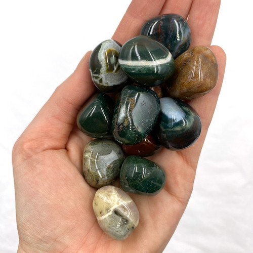Tumbled Stone - Mixed Jasper (1 lb)