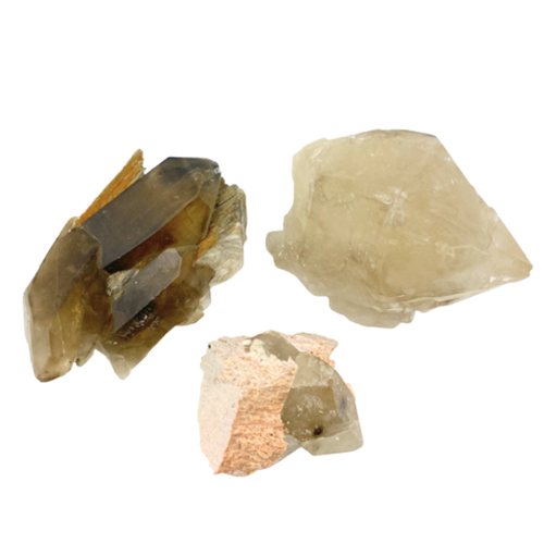 Elestial Specimens - Smokey Citrine - Medium