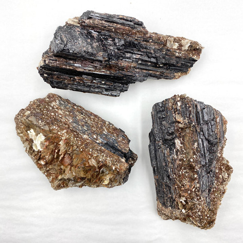 Black Tourmaline / Mica Rough - Small Black Tourmaline / Mica Rough - Small