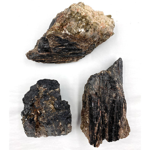 Black Tourmaline / Mica Rough - Medium