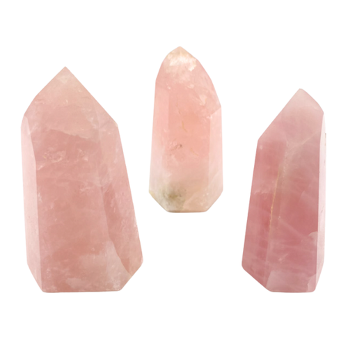 Polished Point - Rose Quartz