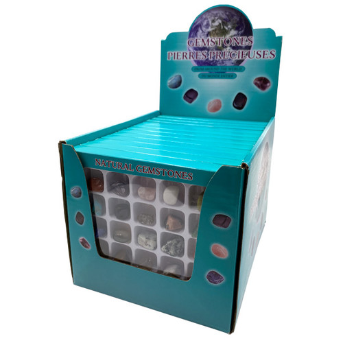 Gemstone Collection Box Display (12/display) Gemstone Collection Box Display (12/display)