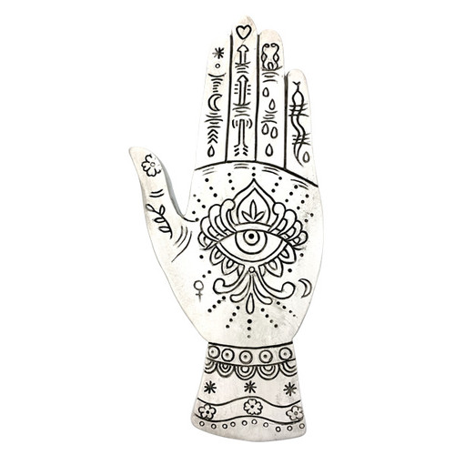 Incense Holders - White Hand with Eye (2)
