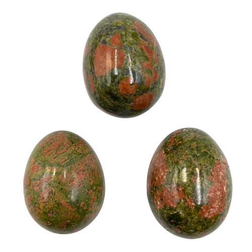 Gemstone Egg - Unakite