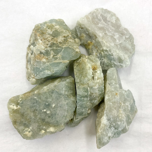 Pre-Bagged Rough Minerals - Aquamarine (1/2 lb)