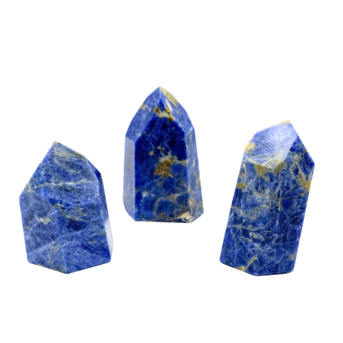 Polished Point - Sodalite Medium - Brazil