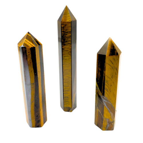 Polished Point - Gold Tigereye Medium