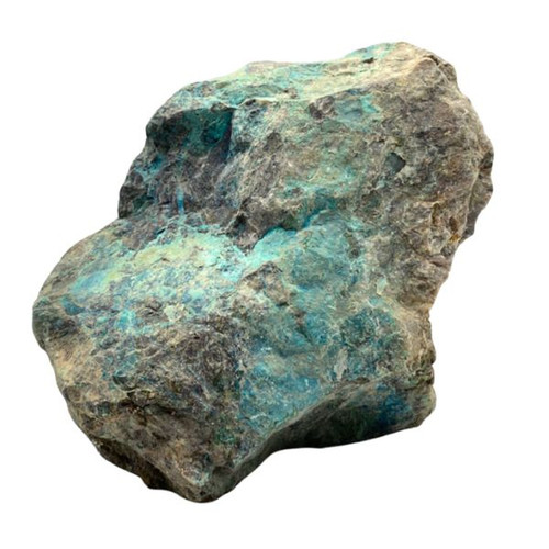 Cut Base Decorator - Chrysocolla - Large Cut Base Decorator - Chrysocolla - Large