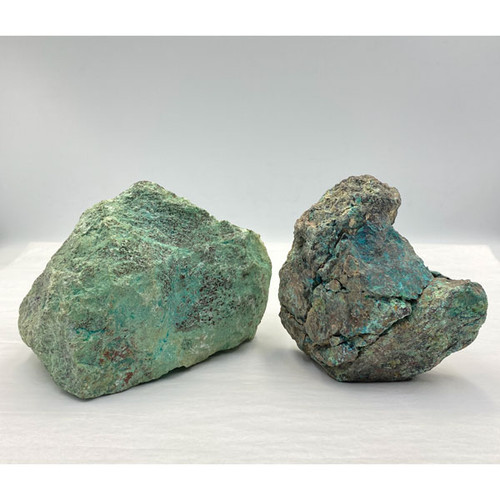 Cut Base Decorator - Chrysocolla - Small Cut Base Decorator - Chrysocolla - Small