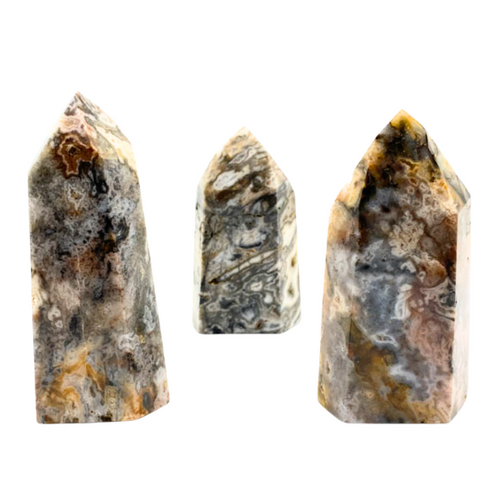 Polished Point - Druzy Chalcedony Medium