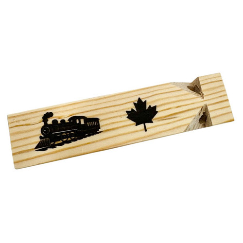 Wood Train Whistle - Small 2 Holes