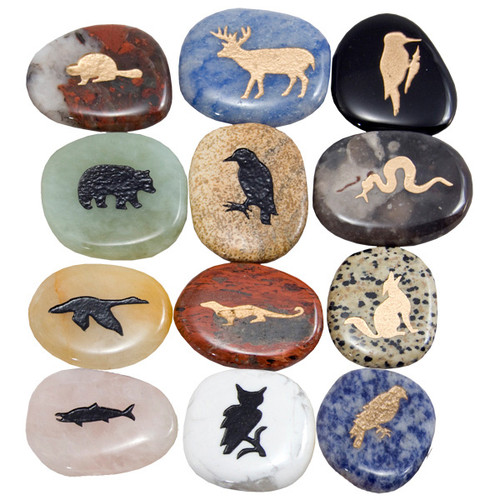 Totem Birth Stones - Assorted (72)