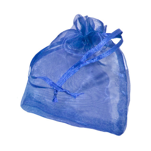 Organza Pouches - Blue - 2 x 3 inch (10) Organza Pouches - Blue - 2 x 3 inch (10)