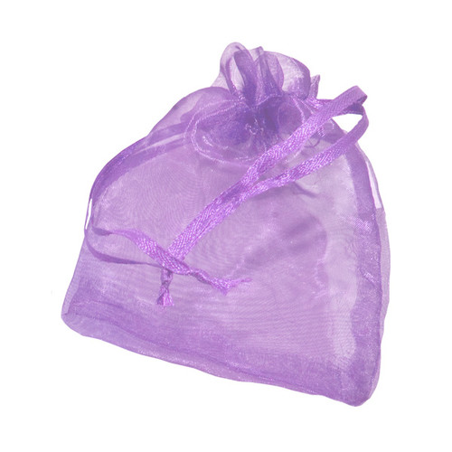 Organza Pouches - Purple - 2 x 3 inch (10)