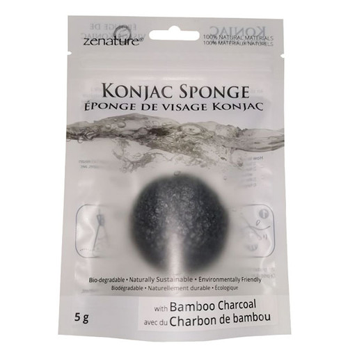 Konjac Sponge - Bamboo Charcoal (5)