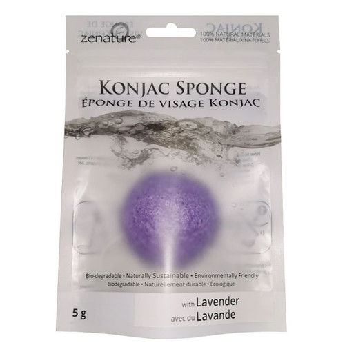 Konjac Sponge - Lavender (5) Konjac Sponge - Lavender (5)