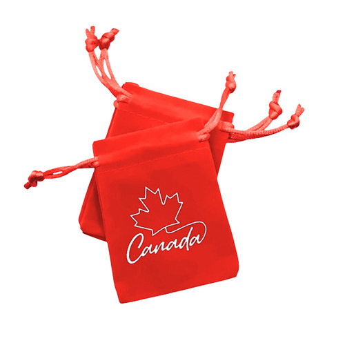 Canada Imprinted Gembags (100)