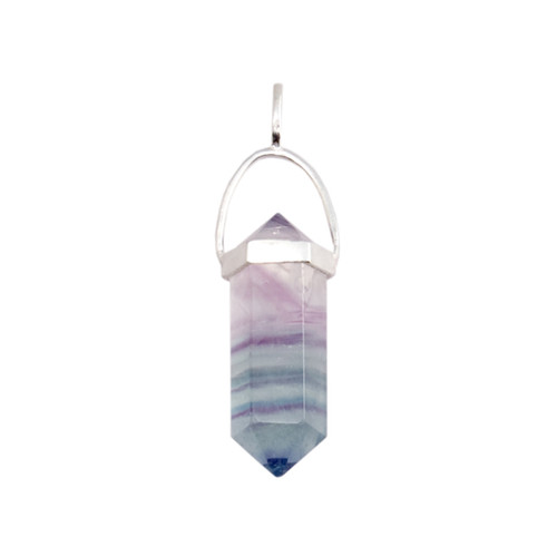 Point Pendant - Fluorite (Small) (2)