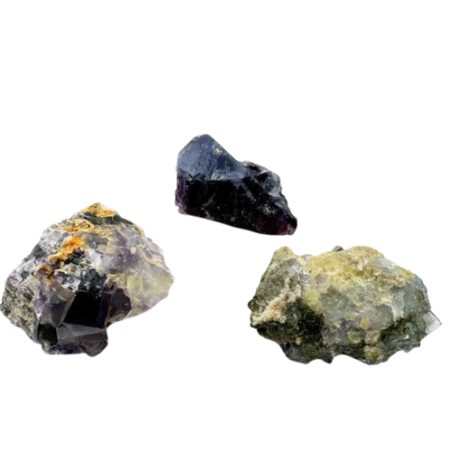 Fluorite Cube Specimen on Matrix (Medium)