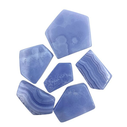 Slab - Blue Lace Agate (1/4 lb)