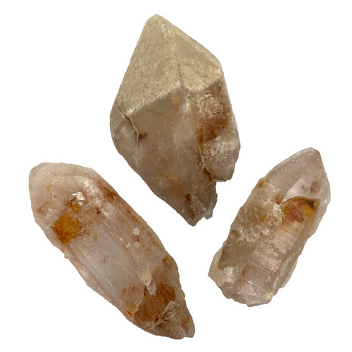 Pre-Bagged Rough Minerals - Lithium Quartz Druzy Points (1 lb) 