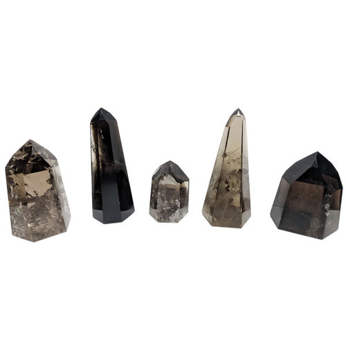 Polished Point - Smokey Quartz Natural M