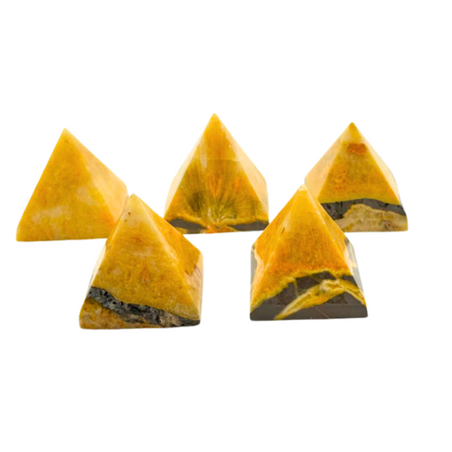Pyramid - Bumble Bee Jasper