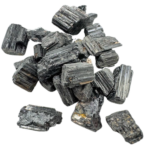 BACKORDER - Black Tourmaline Rough Specimen - Extra Small - Medium BACKORDER - Black Tourmaline Rough Specimen - Extra Small - Medium
