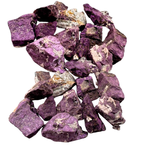 Pre-Bagged Rough Minerals - Purpurite Natural (1 lb) S/M