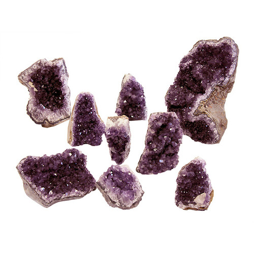 Discounted - Amethyst Cut Base Stand-up Discounted - Amethyst Cut Base Stand-up