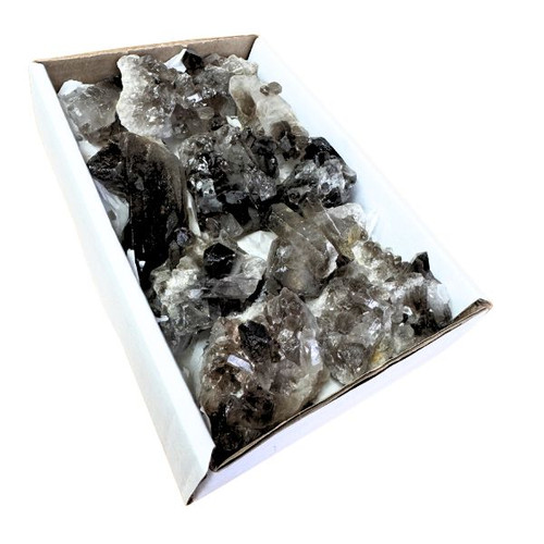 Boxed - Smokey Quartz Clusters (460 g)