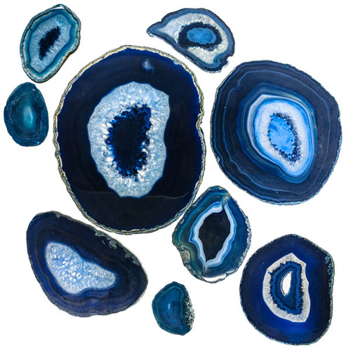 Agate Slab - Blue (>7") Agate Slab - Blue (>7")