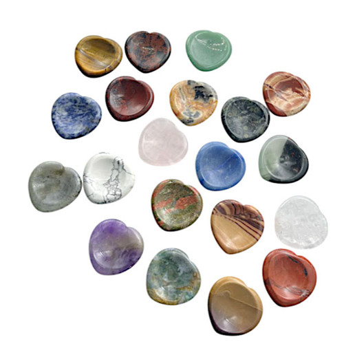 Thumbstones - Heart Assorted (20)