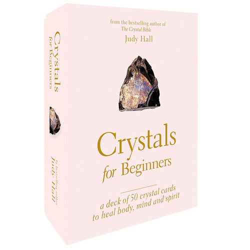Crystals for Beginners Deck - 50 Healing Crystal Cards for Mind, Body & Spirit