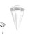 Faceted Pendulum - Clear Quartz