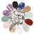 BACKORDER - Earth Stone Keychains - Assorted (12)