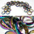 Hematite Rings Rainbow - Display (48/display)