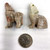Carved Pocket Stone Wolf - Assorted Onyx (3) Carved Pocket Stone Wolf - Assorted Onyx (3)