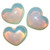 Puffy Heart Stones - Opalite (6)