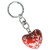 Harmony Heart Keychain - Red - White Vines (6)