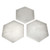 Selenite Charging Plate - Hexagon (14 cm)