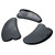 Gua Sha Massage Tool - Black Obsidian (12) Gua Sha Massage Tool - Black Obsidian (12)