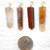 Polished Point Bail Pendant - Red Hematoid Quartz