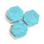 Phone Grip - Turquoise Howlite Hexagon
