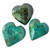 Specialty Puffy Heart - Chrysocolla Medium
